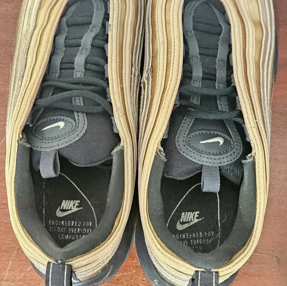 Women's Nike Air Max 97Copper Size 9 Metallic RedBronze/Oil Grey CT1176-900 - Picture 10 of 12